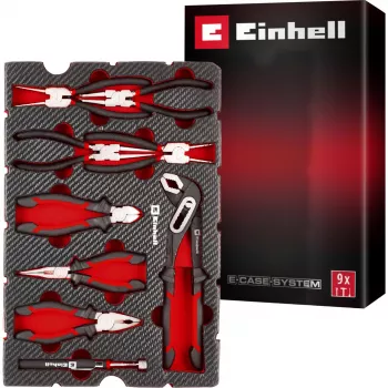 Einhell Vložka do náradia sada klieští 9-dielna pre E-Case S-F (370522)