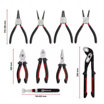 Einhell Vložka do náradia sada klieští 9-dielna pre E-Case S-F (370522)