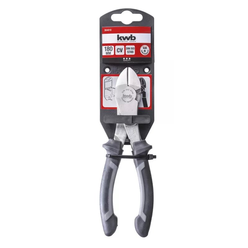 kwb 384010 Silové bočné štiepacie kliešte 160 mm VDE 1000 V chróm-vanádiová oceľ