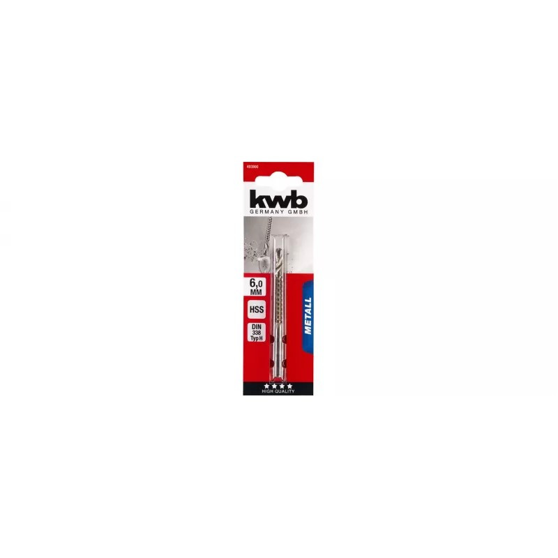 KWB 493900 Plochý frézovací vrták 20 mm so šesťhrannou stopkou na drevo