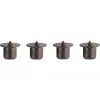 kwb Okrúhle rebrované drevené kolíky, 10 x 40 mm, 4 ks, prírodné drevo 530210