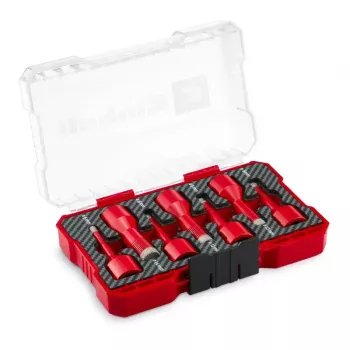 Einhell Sada diamantových vrtacích koruniek, 7-dielna, závit M14, 6–14 mm, na obklady, keramiku, kameninu, mramor, žulu 500400