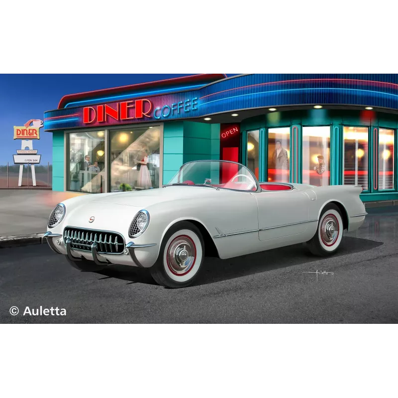 Revell 67718 1953 Corvette Roadster stavebnica modelu auta 1:24