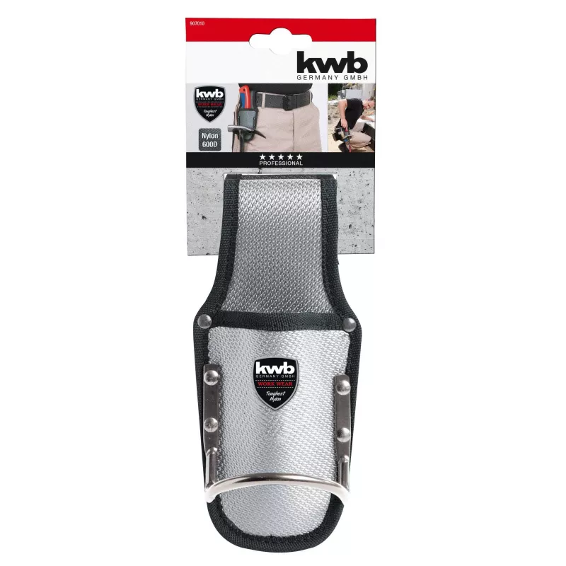 kwb 907010 Držiak kladiva, koža, pútko na opasok, hnedý, 1 ks