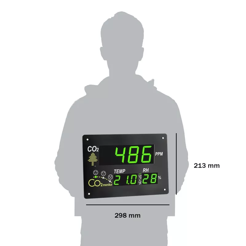 TFA Dostmann AIRCO2NTROL OBSERVER CO2 monitor - čierny 31.5002