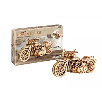 Revell Tiny Adventures Cruiser V-Twin Modelová stavebnica z dreva pre motocykel 00614