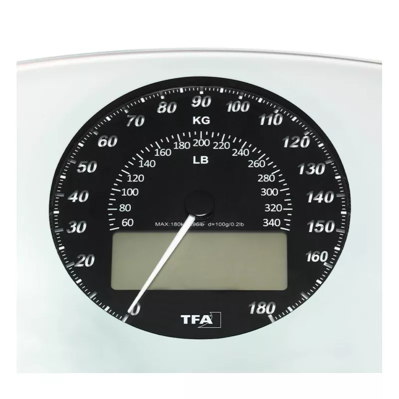 TFA Dostmann 50.1003.02 Elektronická osobná váha, 180 kg, čierna