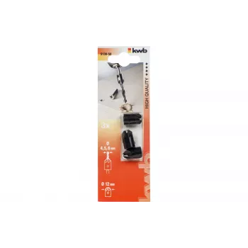 KWB 513050 3-dielna sada záhlbníkových bitov 4/5/6 mm HSS šesťhranná stopka