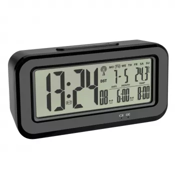 TFA Dostmann BOXX digitálny budík čierny 60.2554.01