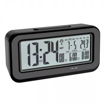 TFA Dostmann BOXX digitálny budík čierny 60.2554.01