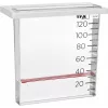 TFA Dostmann 47.1014 Zrážkomer 120 mm transparentná/biela