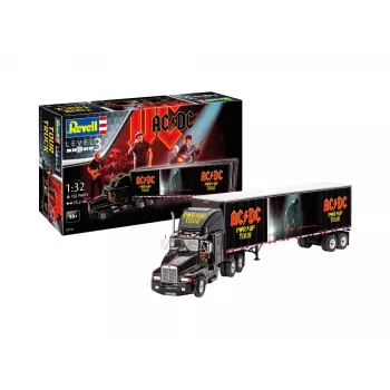 Revell 07731 AC/DC Tour Truck & Trailer “Power Up” stavebnica 1:32