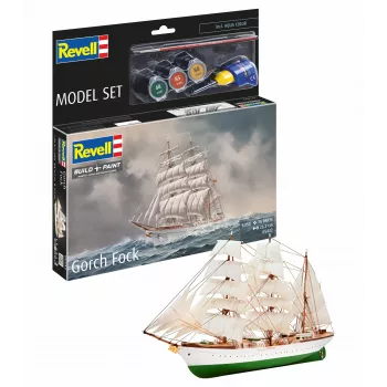 Revell Stavebnica Gorch Fock 1:200 plachetnica plastová stavebnica 65432