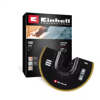 Einhell 708059 BIM-TI Ponorný pílový list 100 mm bimetal pre oscilačné multifunkčné nástroje, 1 kus