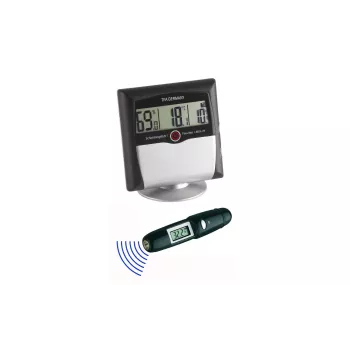 TFA Dostmann 95.2008 Digitálna meteorologická stanica čierna