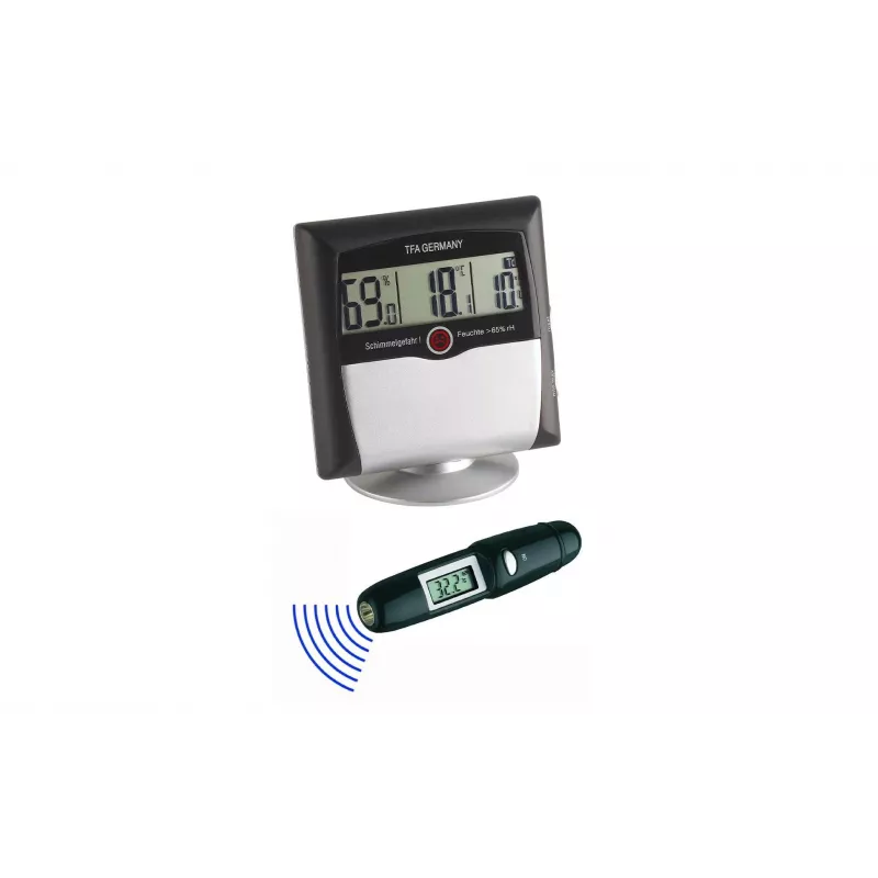 TFA Dostmann 95.2008 Digitálna meteorologická stanica čierna