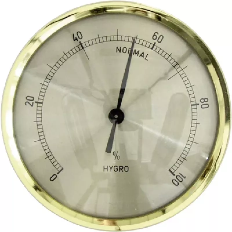 TFA Dostmann 44.1011 Zabudovaný hygrometer, analógový, 0-100% RH, strieborná clona