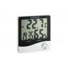 TFA Dostmann WS 5031 Termo-hygrometer s hodinami, čierny/biely 30-5031