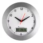 TFA DOSTMANN 98.1092 Rádiové nástenné hodiny 300mm biele