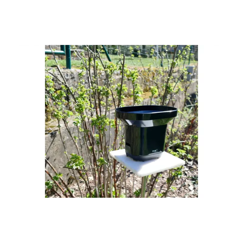 TFA Dostmann 30.3233.01 Rádiový dažďový senzor, 433 MHz, 0-300 mm/h, rozlíšenie 0,1 mm, biely