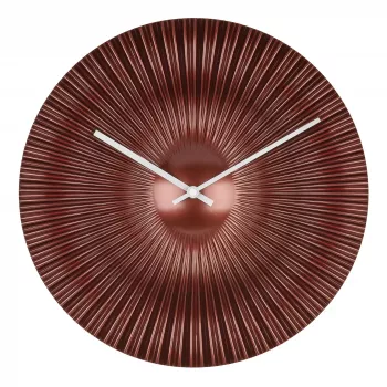 TFA Dostmann 60.3520.51 Rádiové nástenné hodiny 330 mm medené