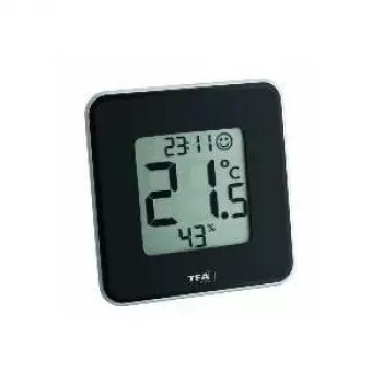 TFA Dostmann 30.5021.01 Style Digitálny termo-hygrometer čierny (30.010.425)