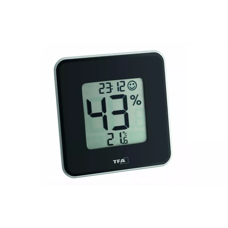 TFA Dostmann 30.5021.01 Style Digitálny termo-hygrometer čierny (30.010.425)