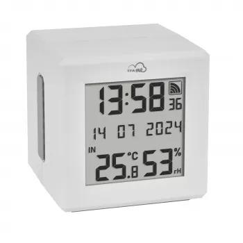 TFA Dostmann TFA.me štartovacia sada s WLAN bránou a 2 KLIMA@HOME rádiovými termo-hygrometrami, čierna/biela 35.8109.02