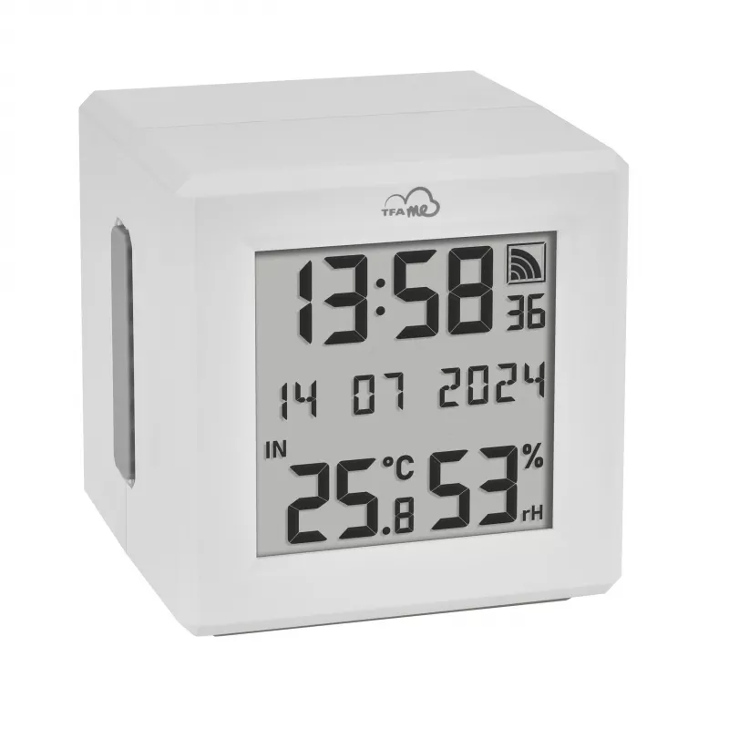 TFA Dostmann TFA.me štartovacia sada s WLAN bránou a 2 KLIMA@HOME rádiovými termo-hygrometrami, čierna/biela 35.8109.02
