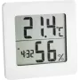 TFA DOSTMANN 30.5033.02 digitálny termo-hygrometer s LCD, pamäť max/min, zobrazenie komfortných zón, magnetická/stojančeková montáž, biela