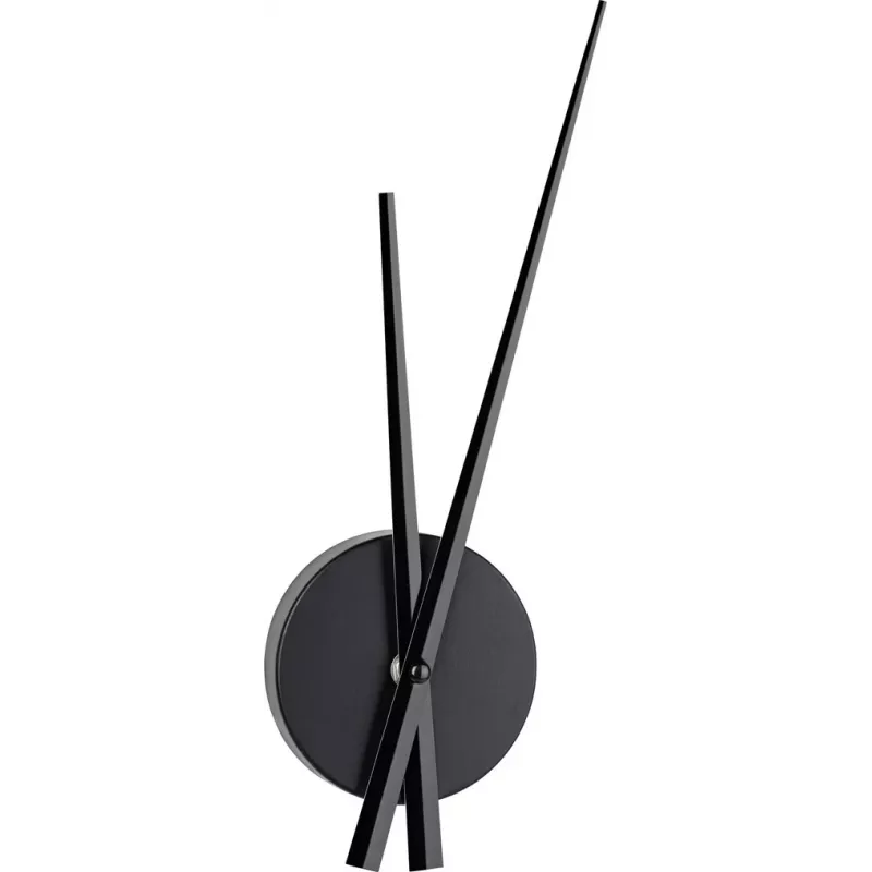 TFA Dostmann kremenné nástenné hodiny 60.3036.01 čierna 96 mm x 310 mm x 33 mm