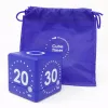 TFA Dostmann Timer CUBE digitálny kockový časovač, modrý 38.2036.06