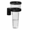 TFA Dostmann 47.1001 zrážkomer, transparentná/čierna, 0-40 mm, manuálny