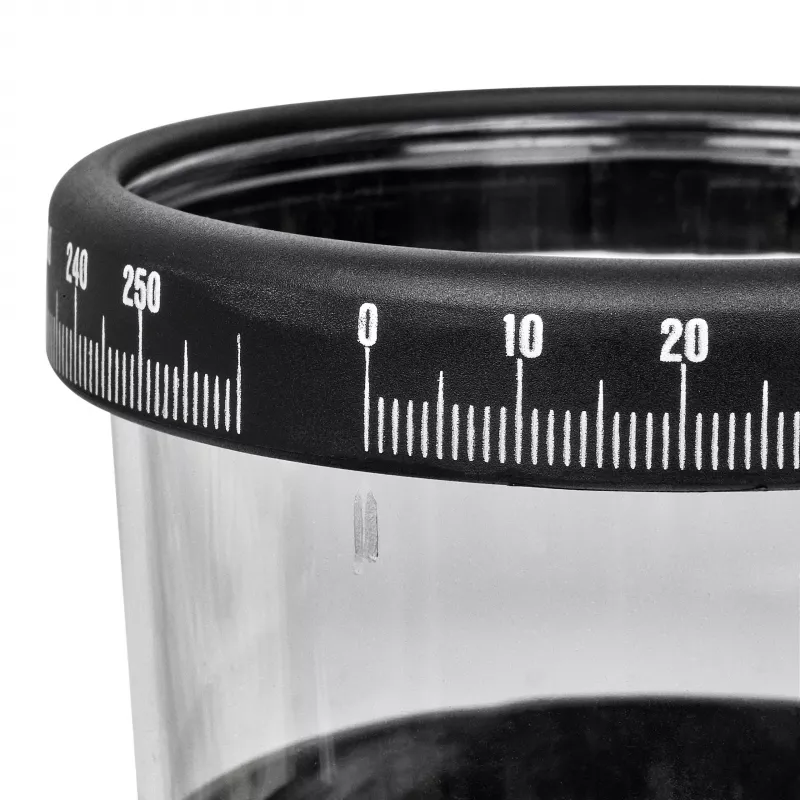 TFA Dostmann 47.1001 zrážkomer, transparentná/čierna, 0-40 mm, manuálny