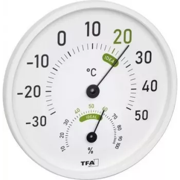 TFA Dostmann digitálny termo-hygrometer biely 45.2045.02