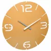 TFA Dostmann 60.3536.07 rádiové nástenné hodiny 350 mm slnečnožlté