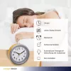 TFA Dostmann 60.1034.07 žltý okrúhly analógový kremenný budík