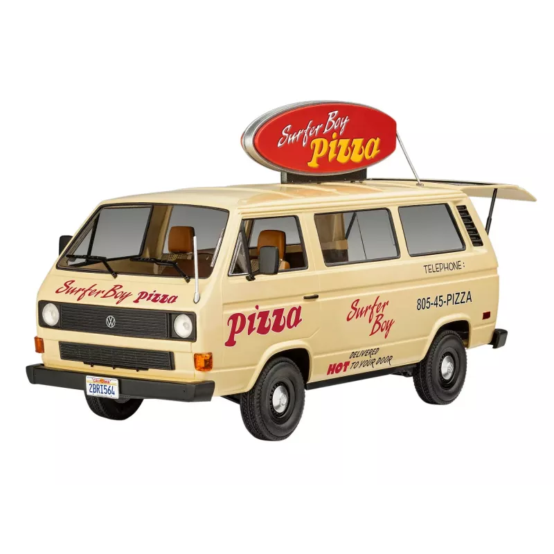 Revell Stranger Things VW T3 Bus Surfer Boy 1:24 plastová stavebnica 07725