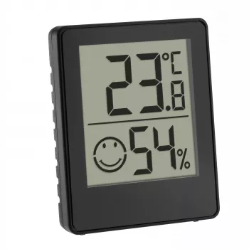 TFA Dostmann digitálny termo-hygrometer čierny (30.5039.01.03)