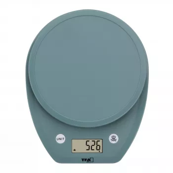 TFA Dostmann MOCHI digitálna kuchynská váha 5 kg tyrkysová 50.2007.20