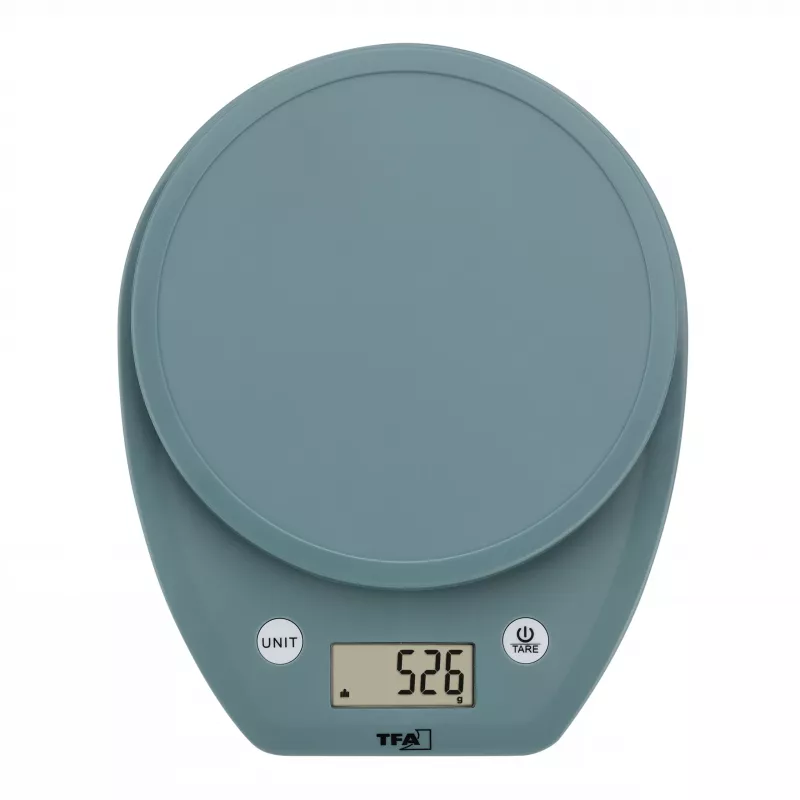 TFA Dostmann MOCHI digitálna kuchynská váha 5 kg tyrkysová 50.2007.20