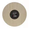 TFA Dostmann 60.3072.01 kremenné nástenné hodiny 298 mm svetlé drevo