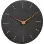 TFA Dostmann 60.3068.10 kremenné nástenné hodiny 25 cm bridlica, plynulý chod hodinového strojčeka