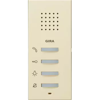 Gira nástenná bytová stanica na omietku 125001 AP System 55 krémovo biela