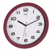 TFA Dostmann 60.3554.05 rádiové nástenné hodiny, červené, priemer 320 mm