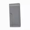 TFA Dostmann 60.2044.10 kremenný budík sivý s jedným budením