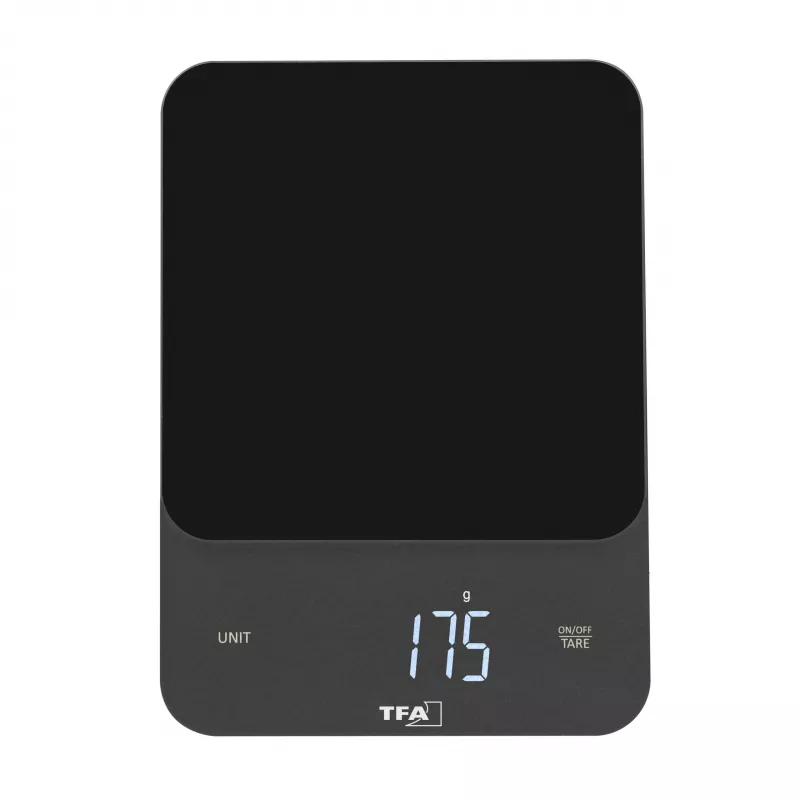TFA Dostmann Brownie digitálna kuchynská váha čierna 5 kg 50.2008.01