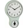 TFA Dostmann 60.3073.20 kremenné mechanické nástenné hodiny 196 mm x 58 mm mäta