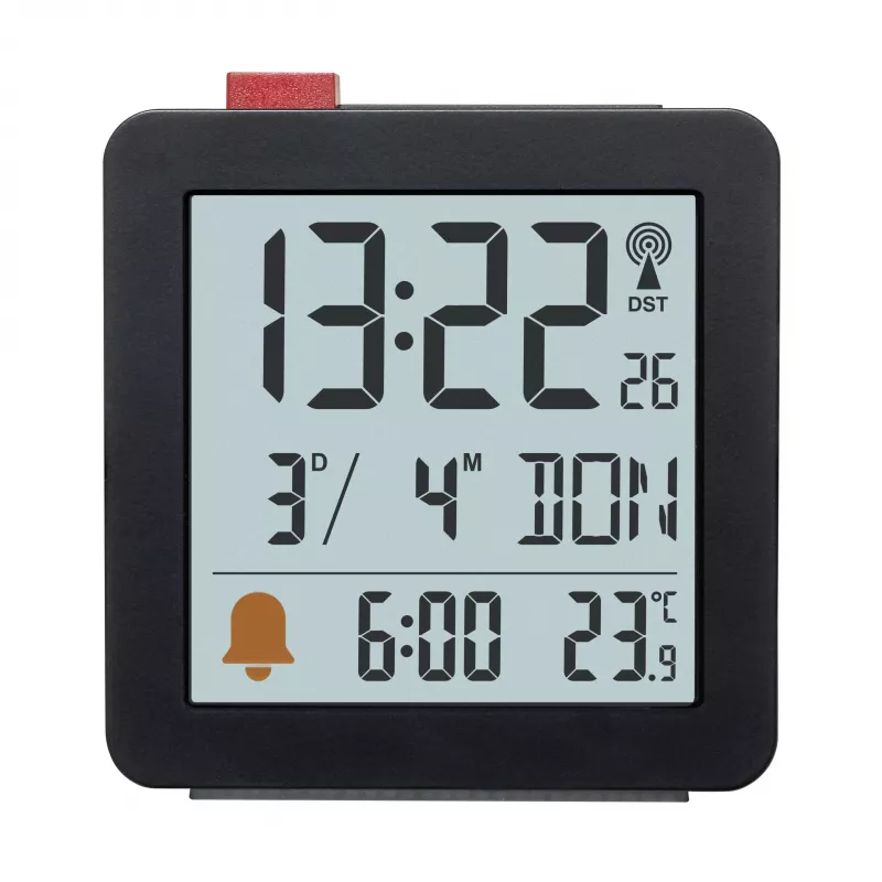 TFA Dostmann digitálny budík čierny (60.2566.01)