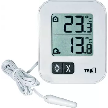 TFA Dostmann 30.1043.02 digitálny termo-hygrometer biela